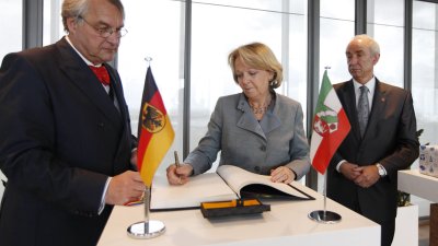 21.04.2012: Ministerpräsidentin Kraft besucht die Floriade 2012 in Venlo