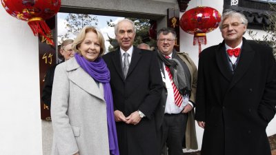 21.04.2012: Ministerpräsidentin Kraft besucht die Floriade 2012 in Venlo