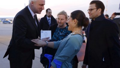 Schwedisches Kronprinzessinnenpaar besucht NRW, 28.-29.01.2014