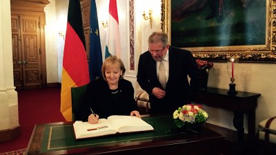 Ministerpräsidentin Hannelore Kraft besucht Luxemburg