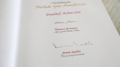 Verleihung der Mevlüde-Genç-Medaille des Landes Nordrhein-Westfalen