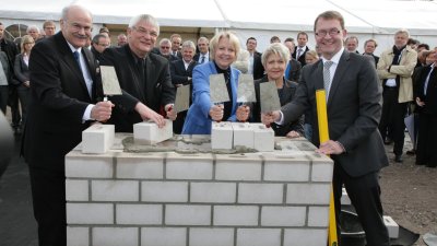 Grundsteinlegung für Mülheimer Campus, 27.09.2012