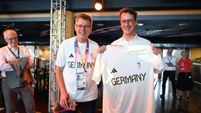 Gespräch mit dem DOSB am Deutschen Haus