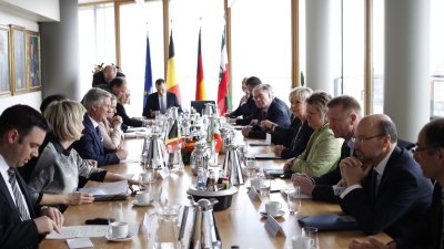 Bilaterales Gespräch in der Staatskanzlei 