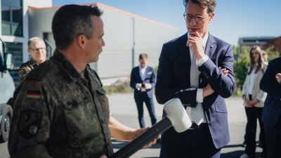 Besuch des Zentrums für Cyber-Sicherheit der Bundeswehr, Euskirchen