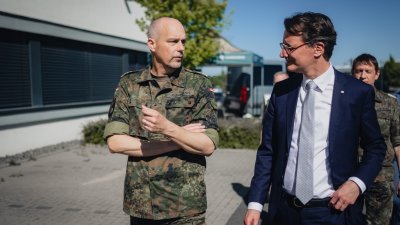 Besuch des Zentrums für Cyber-Sicherheit der Bundeswehr, Euskirchen