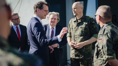 Besuch des Zentrums für Cyber-Sicherheit der Bundeswehr, Euskirchen
