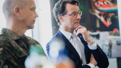 Besuch des Zentrums für Cyber-Sicherheit der Bundeswehr, Euskirchen