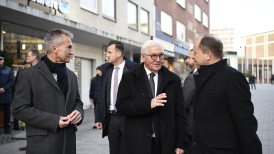 Bundespräsident Steinmeier besucht das Ruhrgebiet