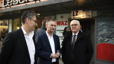 Bundespräsident Steinmeier besucht das Ruhrgebiet
