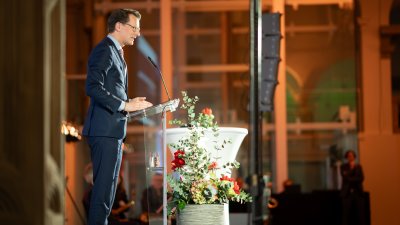 Neubürgerempfang gemeinsam mit Integrationsministerin Paul und Ministerpräsident Hendrik Wüst