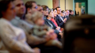 Neubürgerempfang gemeinsam mit Integrationsministerin Paul und Ministerpräsident Hendrik Wüst