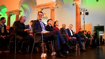 Neubürgerempfang gemeinsam mit Integrationsministerin Paul und Ministerpräsident Hendrik Wüst