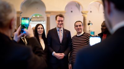 Neubürgerempfang gemeinsam mit Integrationsministerin Paul und Ministerpräsident Hendrik Wüst