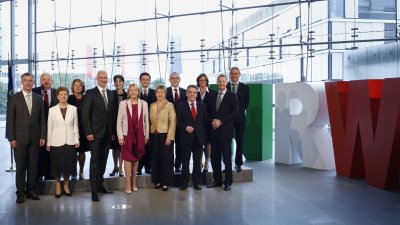 Das neue Landeskabinett von Nordrhein-Westfalen, 21.06.2012