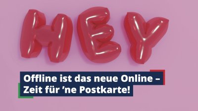 Postkarte Einsamkeit