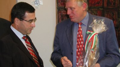 Minister Karl-Josef Laumann begrüßte den türkischen Staatssekretär Enis Yeter