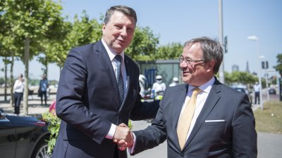 Besuch des Staatspräsidenten der Republik Lettland, Raimonds Vējonis
