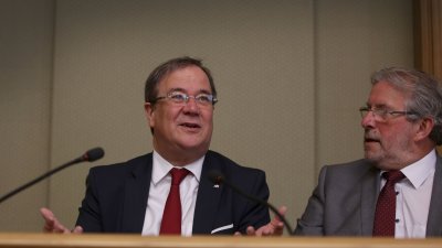 Ministerpräsident Armin Laschet besucht Luxemburg