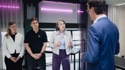 Besuch BRYCK Startup Alliance am neuen Standort im Colosseum in Essen