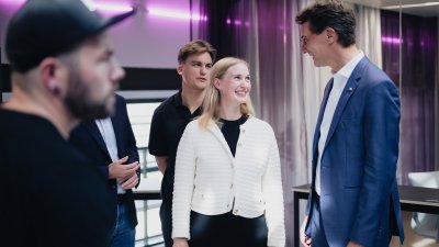 Besuch BRYCK Startup Alliance am neuen Standort im Colosseum in Essen