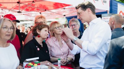 Kundgebung des DGB NRW „Mach dich stark mit uns!“ in Siegburg