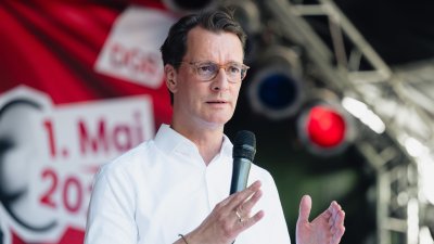 Kundgebung des DGB NRW „Mach dich stark mit uns!“ in Siegburg