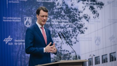 Spatenstich GOVSATCOM-Hub Köln: Nordrhein-Westfalen stärkt sichere Satellitenkommunikation für Europa