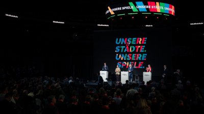 Redesituation auf der Bühne