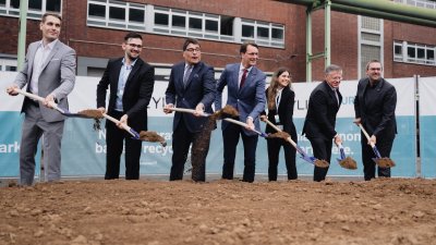 Bekanntgabe des Industriestandorts der Firma cylib GmbH im Chempark Dormagen