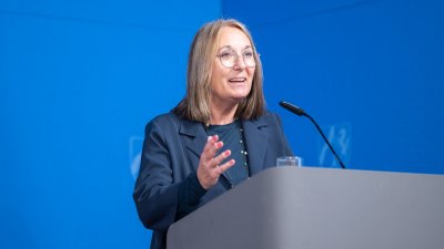 Pressekonferenz zum Spitzengespräch zu den Folgen des russischen Angriffs auf die Ukraine