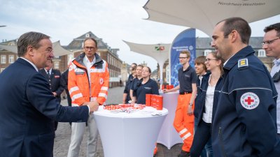 Sommerkonzert der Landesregierung anlässlich der Gründung des Landes Nordrhein-Westfalen vor 75 Jahren