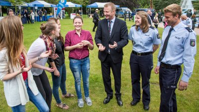 Start Bewerberkampagne Polizei, 02.06.2014