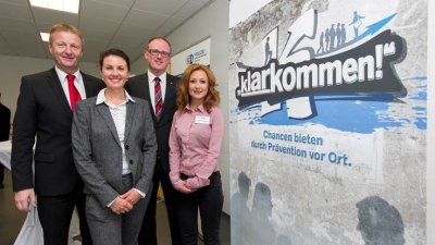 Start der kriminalpräventiven Initiative "klarkommen! Chancen bieten durch Prävention vor Ort", 28.04.2014