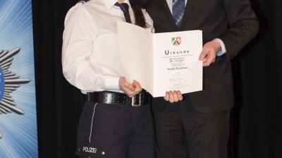 39 herausragende Polizeisportler geehrt, 31.03.2014