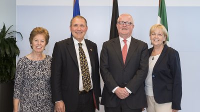 Verabschiedung von Generalkonsuln aus den Niederlanden und Kanada, 01.06.2014