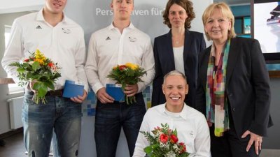 Teilnehmer an Winterspielen in Sotschi ausgezeichnet, 03.04.2014