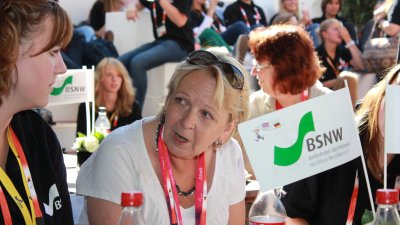 Ministerpräsidentin Hannelore Kraft zu Besuch bei den Paralympics 2012 in London, 08.09.2012