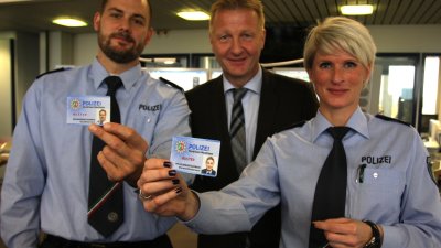 Vorstellung der neuen Polizeidienstausweise, 12.11.2012
