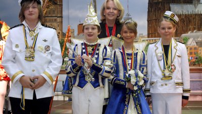 Traditioneller Empfang der Landesregierung für den närrischen Nachwuchs, 03.02.2012