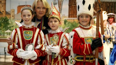 Traditioneller Empfang der Landesregierung für den närrischen Nachwuchs, 03.02.2012