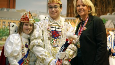 Traditioneller Empfang der Landesregierung für den närrischen Nachwuchs, 03.02.2012
