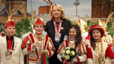 Traditioneller Empfang der Landesregierung für den närrischen Nachwuchs, 03.02.2012