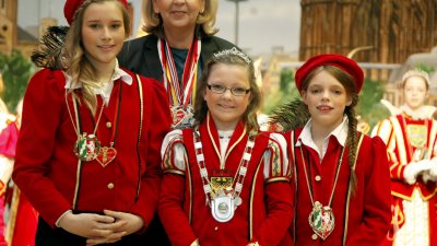 Traditioneller Empfang der Landesregierung für den närrischen Nachwuchs, 03.02.2012