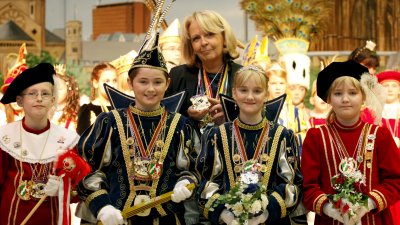 Traditioneller Empfang der Landesregierung für den närrischen Nachwuchs, 03.02.2012