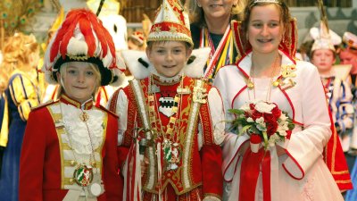 Traditioneller Empfang der Landesregierung für den närrischen Nachwuchs, 03.02.2012