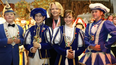 Traditioneller Empfang der Landesregierung für den närrischen Nachwuchs, 03.02.2012