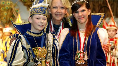 Traditioneller Empfang der Landesregierung für den närrischen Nachwuchs, 03.02.2012