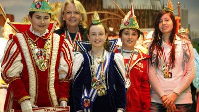 Traditioneller Empfang der Landesregierung für den närrischen Nachwuchs, 03.02.2012