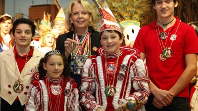 Traditioneller Empfang der Landesregierung für den närrischen Nachwuchs, 03.02.2012